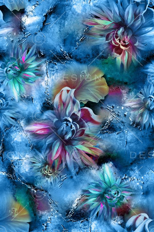 抽象印花华亿平台图片