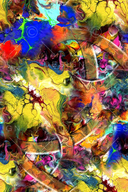 抽象印花华亿平台图片