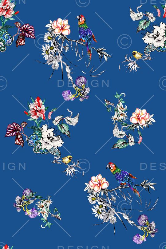 民族风格印花华亿平台图片