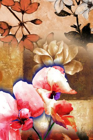 花朵印花华亿平台图片