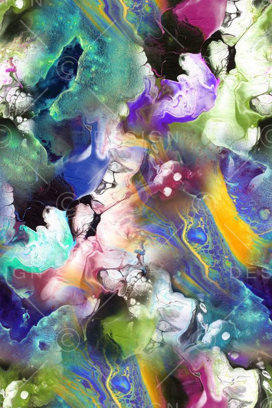 抽象印花华亿平台图片