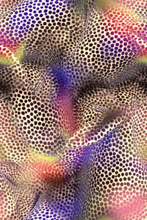 动物纹印花华亿平台图片