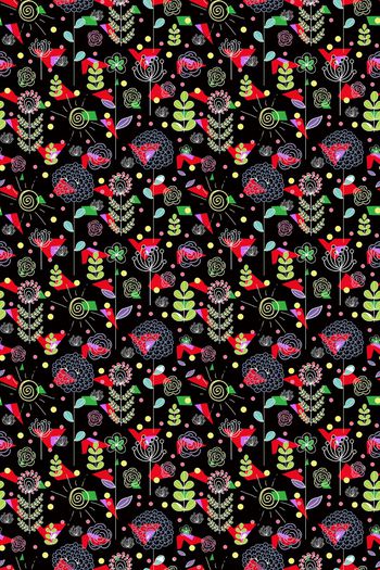 832060-趣味几何花朵植物--1