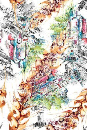 -欧美印花华亿平台图片