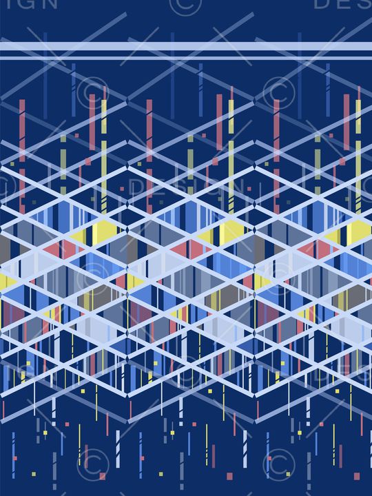 几何印花华亿平台图片