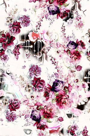 小碎花印花华亿平台图片