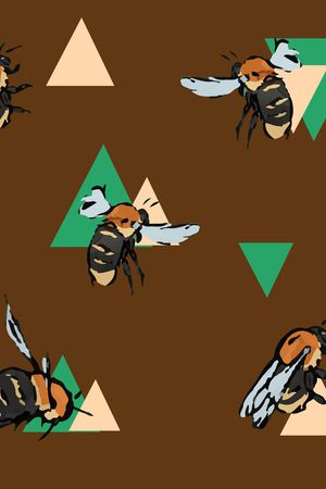 昆虫印花华亿平台图片