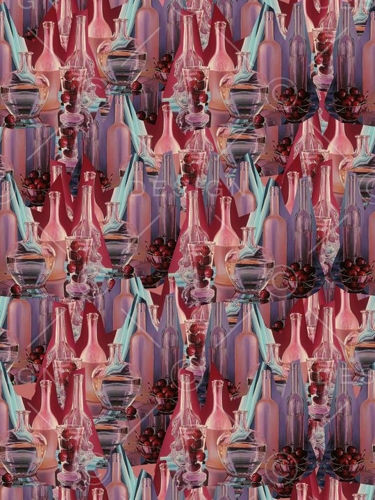 复古印花华亿平台图片