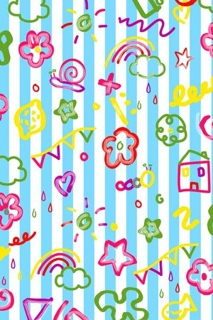 条纹印花华亿平台图片