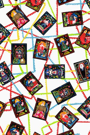 趣味印花华亿平台图片