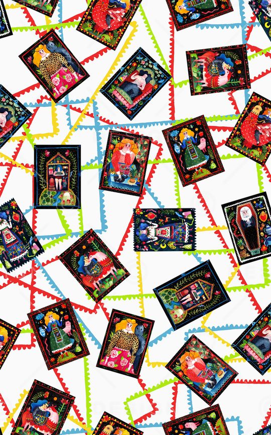 趣味印花华亿平台图片