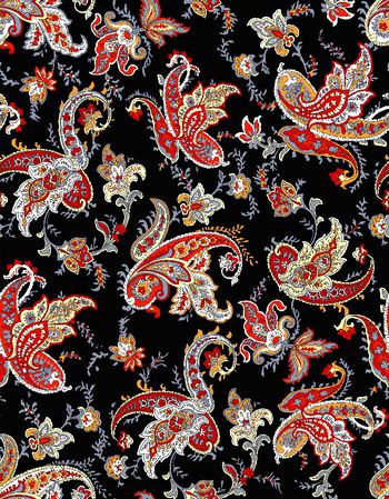 腰果印花华亿平台图片