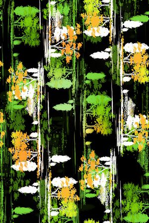 枫叶印花华亿平台图片