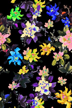 小碎花印花华亿平台图片