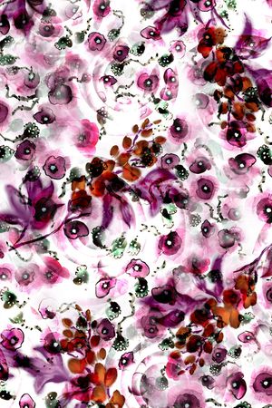 碎花印花华亿平台图片