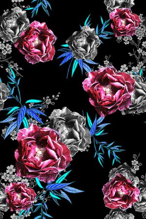 竹叶印花华亿平台图片