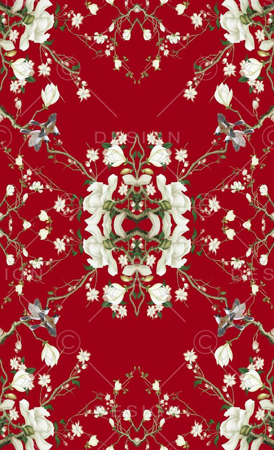 乱花印花华亿平台图片