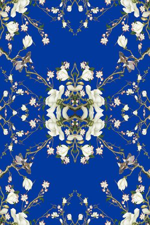 乱花印花华亿平台图片