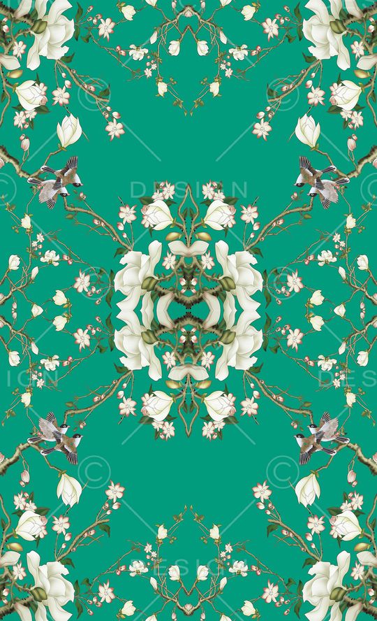 乱花印花华亿平台图片