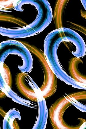 不规则几何印花华亿平台图片