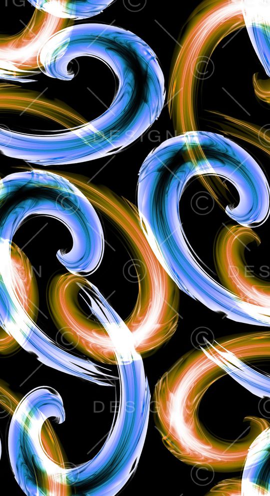 不规则几何印花华亿平台图片