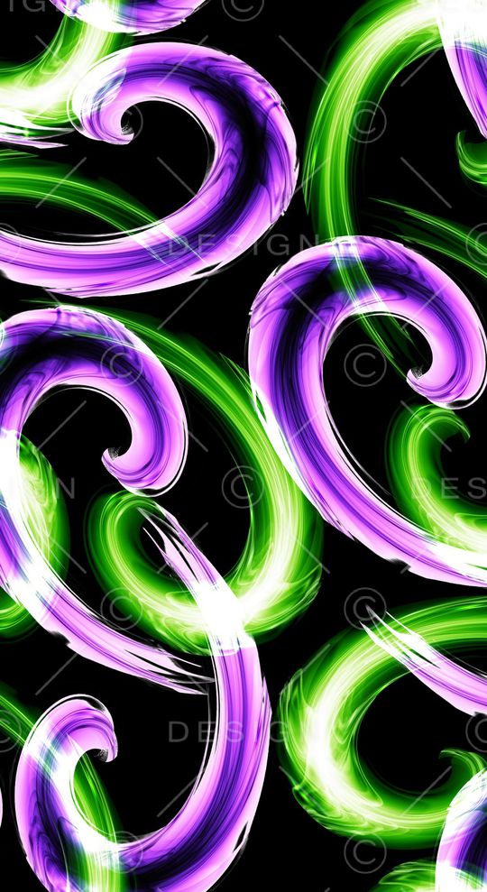 不规则几何印花华亿平台图片