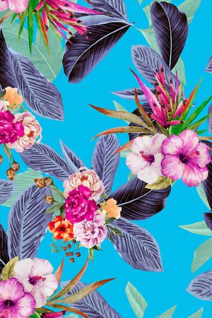 乱花印花华亿平台图片