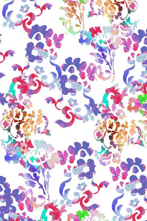 小碎花印花华亿平台图片