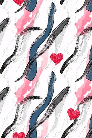 不规则几何印花华亿平台图片