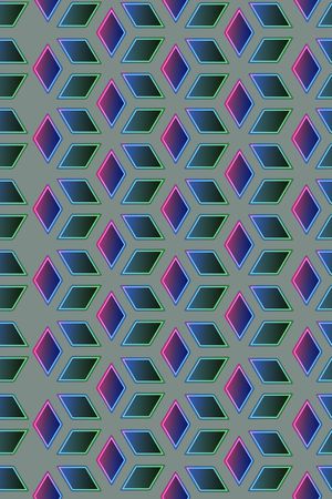 菱形印花华亿平台图片