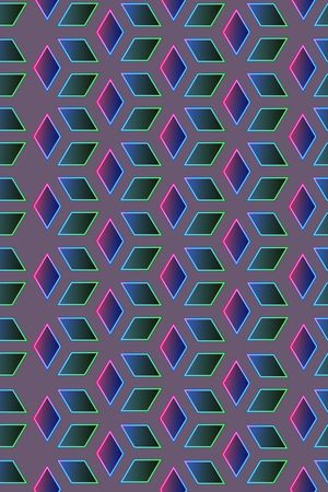 菱形印花华亿平台图片