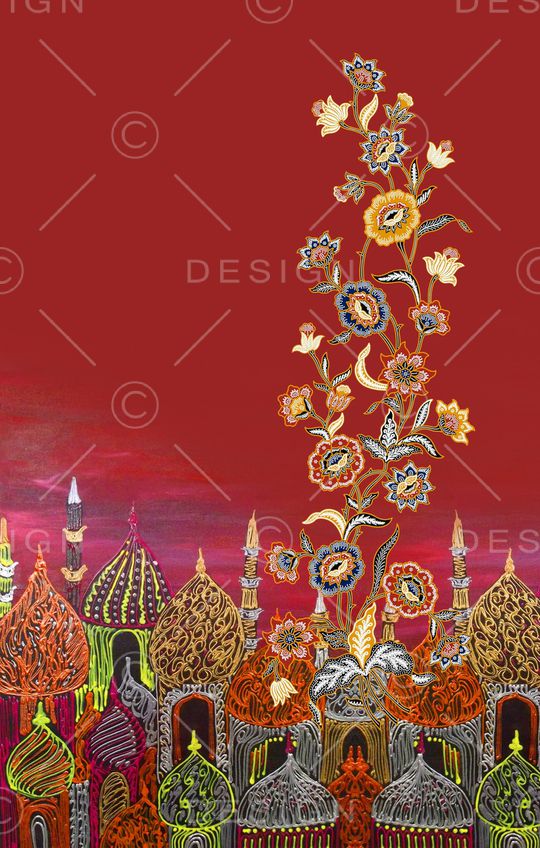 手绘印花华亿平台图片