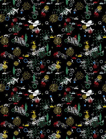 832950-抽象手绘趣味插画--1