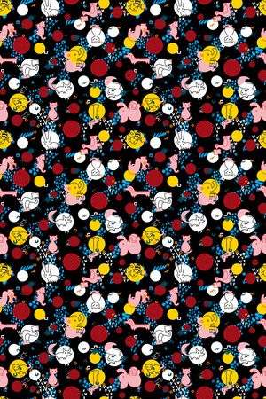 卡通印花华亿平台图片