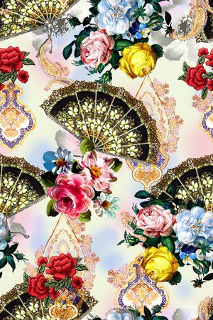 时尚印花华亿平台图片