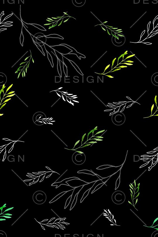 白色印花华亿平台图片