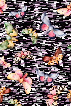 昆虫印花华亿平台图片