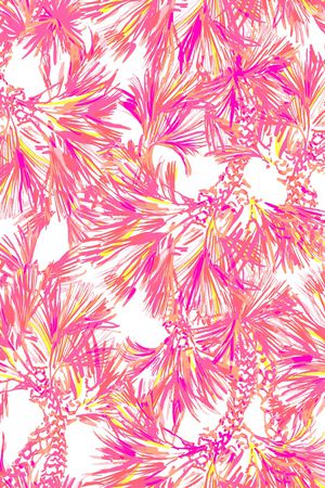 笔触印花华亿平台图片