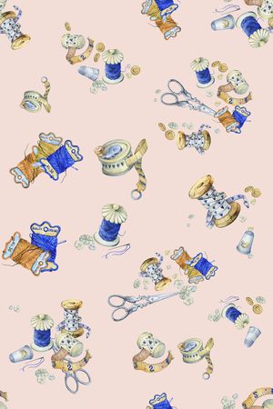 手绘图案印花华亿平台图片