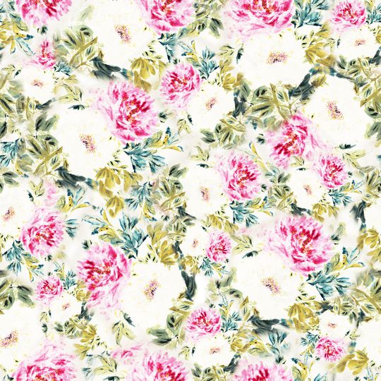 牡丹印花华亿平台图片