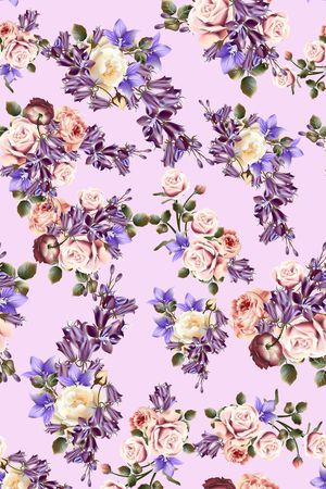 散花印花华亿平台图片