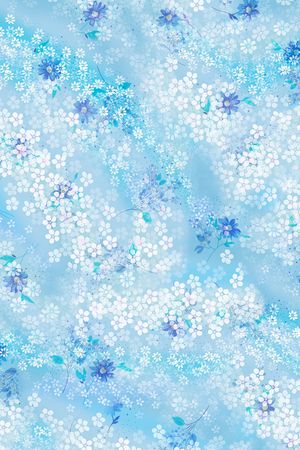 小碎花印花华亿平台图片