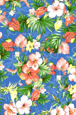 小碎花印花华亿平台图片