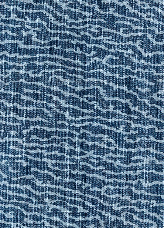 FAZZ繁西-水洗牛仔肌理印花华亿平台图片