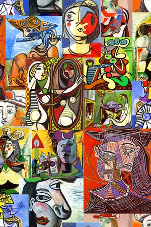 抽象印花华亿平台图片