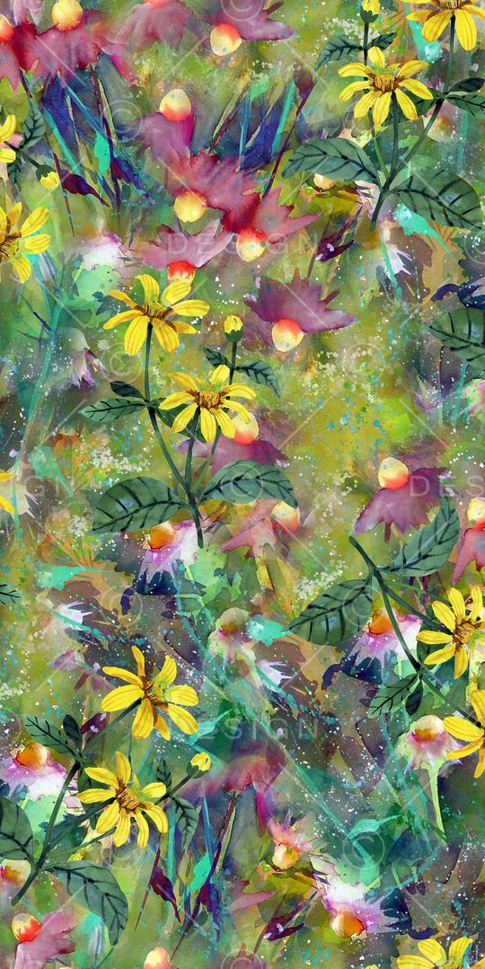 花朵印花华亿平台图片