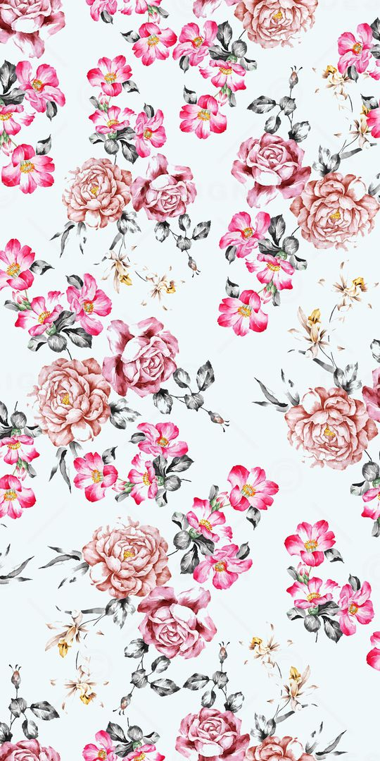 牡丹印花华亿平台图片