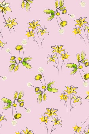 雏菊印花华亿平台图片