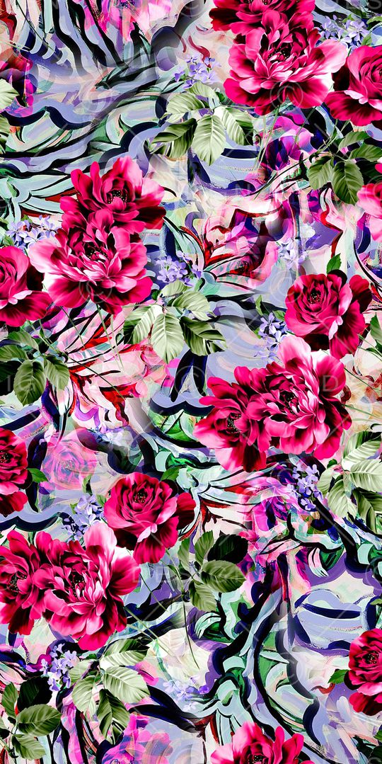 乱花印花华亿平台图片