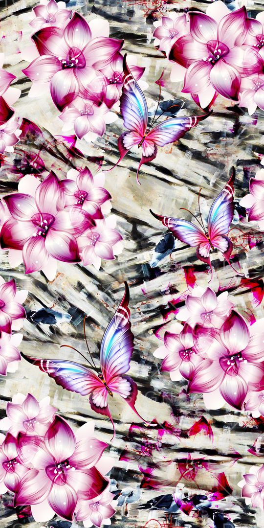 兰花印花华亿平台图片